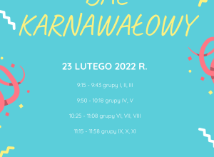Bal karnawałowy 2022